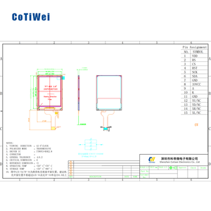2,8 дюймов SPI TFT Модуль ЖК-дисплея разрешение 240x320 SPI интерфейс сенсорный совместимый 250 MCU совместимый яркость IPS LCD - Product Image 3