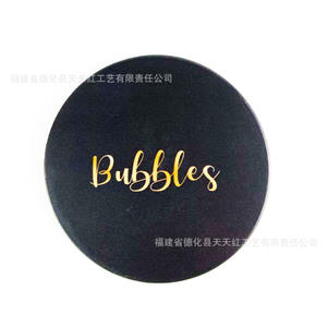 แผ่นรองแก้วเซรามิคทรงกลมพร้อมฐานไม้ก๊อก ป้องกันความร้อน ใช้ซ้ำได้ สำหรับใช้ในชีวิตประจำวัน แผ่นรองภาชนะบนโต๊ะอาหาร ผลิตจากเมืองเฉวียนโจว - Product Image 5