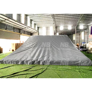 9mt FMX&BMX Slope <b>Inflatable</b> Dirt Bike and Skiing Landing Airbag With PVC Material CE/ Certified <b>Inflatable</b> Airbag Landing Bike - Product Image 6