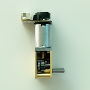 มอเตอร์เกียร์พร้อมเอนโค้ดเดอร์ Twg1812 N20 36V 32 มม. แบบยึดหน้าแปลน 300 รอบต่อนาที มอเตอร์ดีซีแบบแปรงถ่านพร้อมเอนโค้ดเดอร์ - Product Image 2