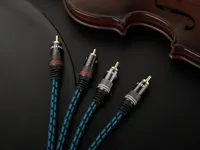 Câble audio double RCA à quatre broches en PVC, 2RCA, canal gauche et droit, qualité audiophile, cuivre plaqué argent pour haut-parleurs de voiture et caméra