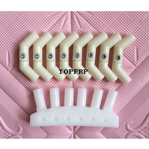 Accessoires pour moustiquaire pliante, connecteur coudé en plastique - Product Image 2