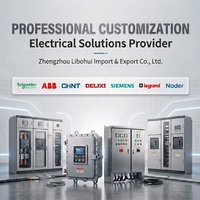 Conjunto Completo de Caja de Distribución Trifásica 200A 320A 400A 630A 800A, Panel Eléctrico, Tablero de Panel MCCB para Estación de Carga