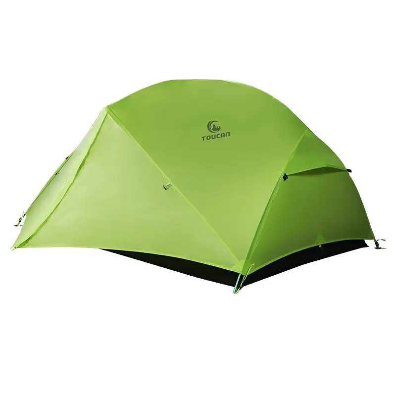 Туристическая Всесезонная палатка TOUCAN, Большая водонепроницаемая двухслойная палатка для 1-2 человек