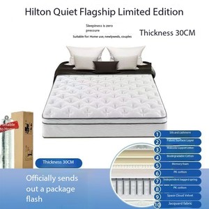 <span class=keywords><strong>Matelas</strong></span> d'hôtel cinq étoiles épaissi de 20/25/30 cm, emballage compressible, lit confortable, <span class=keywords><strong>matelas</strong></span> en mousse à mémoire de forme, ressorts, latex - Product Image 2