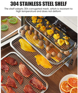 Desidratador de Alimentos Comercial com 6/8/12/16/32/64 Bandejas, Máquina Industrial para Desidratar Frutas, Vegetais e Carne Seca - Product Image 3