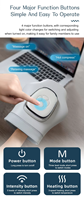 Masseur Électrique Intelligent Sans Fil Phenitech 3 Niveaux avec Compresse Chaude et Pression d'Air pour Détente des Articulations de la Paume et des Doigts