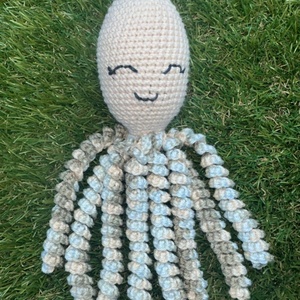 Oferta Especial: Muñeco de <span class=keywords><strong>Pulpo</strong></span> Amigurumi Tejido a Mano 100% <span class=keywords><strong>para</strong></span> Bebés, Juguete de Peluche de <span class=keywords><strong>Pulpo</strong></span> Amigurumi, Regalos <span class=keywords><strong>para</strong></span> Bebés - Product Image 3