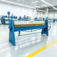 Machine à plier la tôle manuelle en acier inoxydable et en acier au carbone, longueur de pliage 2500 mm
