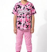 Tonton Factory – Vente en gros de maillots de baseball et de softball personnalisés en polyester 100 % de bonne qualité avec boutons pour hommes