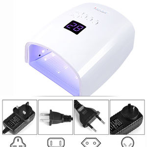 Máquina secadora de uñas LED UV inalámbrica HJS de 66W, Sensor infrarrojo <span class=keywords><strong>con</strong></span> LED de 33 piezas para esmalte de uñas <span class=keywords><strong>normal</strong></span> y esmalte morado - Product Image 5