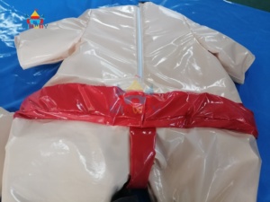 Combinaisons de sumo gonflables pour adultes, costumes de lutte de sumo rembourrés en mousse pour jeux de fête - Product Image 3