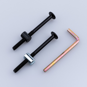<span class=keywords><strong>Boulon</strong></span> à tête fraisée Phillips en acier M6 avec placage en zinc, certifié ISO, demi-filetage, écrou à douille hexagonale, <span class=keywords><strong>clé</strong></span> hexagonale, personnalisable - Product Image 1