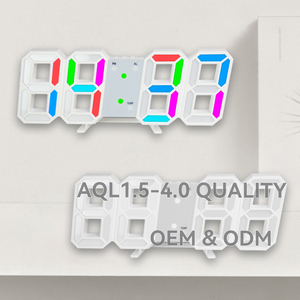 Hot Sale <strong>Led</strong> <strong>Large</strong> Digital <strong>Clock</strong> White 3d <strong>Led</strong> Desktop Digital <strong>Clock</strong> 3d Big Display Alarm <strong>Clock</strong> Digital <strong>Led</strong> - Product Image 1