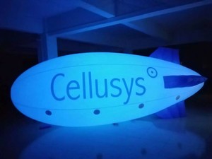 <span class=keywords><strong>Zeppelin</strong></span>-dirigible inflable para exteriores, helio, publicidad y decoración con luz <span class=keywords><strong>Led</strong></span> - Product Image 2
