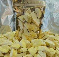 Chips de durian lyophilisées Monthong thaïlandais 100 % naturelles de qualité supérieure, collation de fruits saine sans sucre ajouté, durian FD