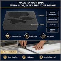 Insert en mousse PU écologique sur mesure, doublure en mousse adaptée, plusieurs formes et tailles, coussin de protection souple pour l'emballage intérieur des boîtes cadeaux