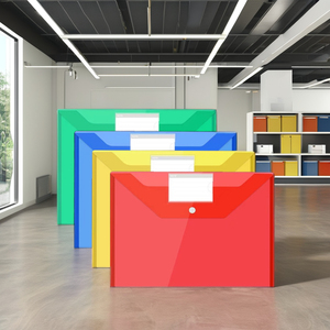 Hot Selling Custom Logo Office <strong>Expanding</strong> Document A4 PP Plastic Portfolio <strong>File</strong> <strong>Folder</strong> with logo - Product Image 3