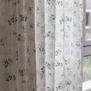 <span class=keywords><strong>Lilla</strong></span> pizzo cavo stampa cotone nappa bovindo tende oscuranti piccola cucina balcone ospedale Hotel mantovane tende - Product Image 5