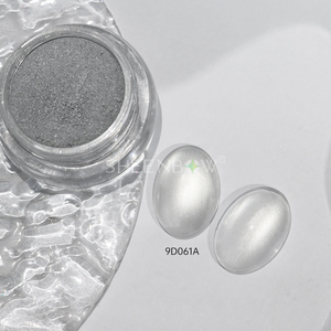 Polvo Magnético para Uñas de Gel, Color Ojo de Gato Plateado, Tamaño Más Pequeño, Último Modelo - Product Image 4
