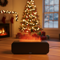 Humidificador de Aromaterapia ODM con Luz Nocturna Colorida, USB, Ecológico, Recargable, de Gran Capacidad, con Difusor de Aceites Esenciales