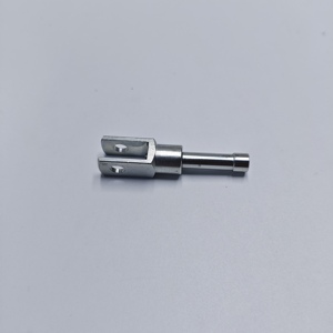 Tùy chỉnh hình chữ U <span class=keywords><strong>CNC</strong></span> gia công đấm Threaded thép mạ kẽm Pin - Product Image 5