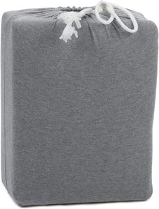 Parure de lit en <span class=keywords><strong>Jersey</strong></span> 100% coton, avec <span class=keywords><strong>housse</strong></span> de couette/drap-<span class=keywords><strong>housse</strong></span>/2 taies d'oreillers, 4 pièces - Product Image 6
