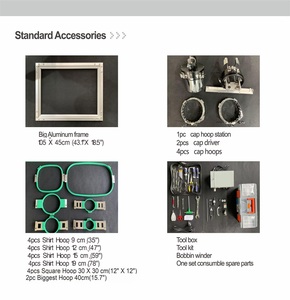 Máquina de Bordar Profesional de 2 Cabezas para Uso Industrial - Disponible en Nuestro Almacén en EE. UU. - Product Image 4