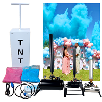 Canon à poudre TNT professionnel pour révélation du sexe du bébé, machine à fumée électrique télécommandée pour événements et célébrations