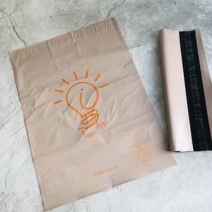 E-commerce Bright Orange Shipping Bags - Custom Printed Poly Mailers for Branded E-commerce Packaging - Product Image 1