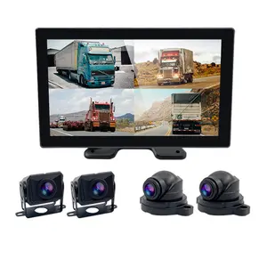Bus camion voiture caméra moniteur véhicule aveugle détection caméra piéton alerte sécurité avertissement BSD ADAS système