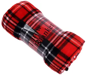 Bán nóng flannel kiểm tra chăn mềm flannel giường chăn đôi chải flannel chăn