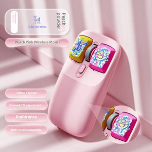 EWEADN XWD-119 yaratıcı Graffiti mekanik kablosuz şarj edilebilir oyun fare benzersiz baskı desenleri ile yüksek görünüm değeri - Product Image 2