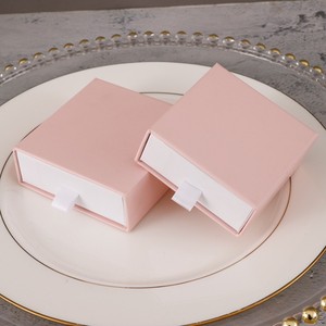 Solid Color Drawer Jewelry <b>Box</b> <b>Earring</b> Jewelry Packaging <b>Box</b> Necklace Bracelet Storage <b>Box</b> - Product Image 2