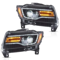 Vland pour Grand Cherokee 11-13 – Phares LED modifiés avec clignotants séquentiels – 12V – Stock local US/EU/AU