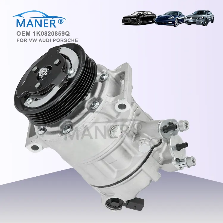 MANER Auto Klimaanlage Mini Kompressor AC Kompressor 1 K0820859Q Für VW AUDI