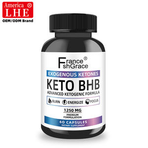 Suplemento Keto de alta calidad que mejora el rendimiento atlético Soporte antioxidante para adultos 60 cápsulas Keto Cápsulas - Product Image 2