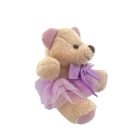 Mini porte-clés ours en peluche personnalisable mousqueton ours en peluche pour cadeaux promotionnels accessoires de sac à dos