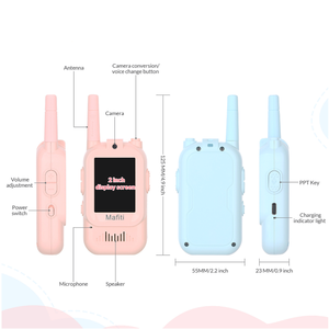 Nouveau modèle de talkie-walkie transfrontalier pour enfants, nouveau jouet d'extérieur sans fil longue portée parent-enfant avec fonction vidéo pour enfants - Product Image 6