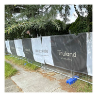 500 bannières en maille vendues à Perth |   Impression sur grillage de clôture et sur film de protection de clôture, impression sur clôtures de construction, impression sur écrans de clôture