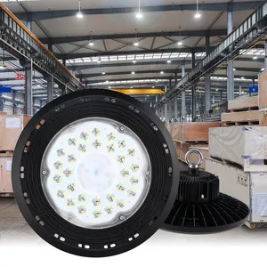 KCD Warenlager Werkstatt Hangar industrielle Hochbuchtenlampe UFO hoher Lumen linear 100 W 150 W 180 W 200 W LED Hochbuchtenlicht