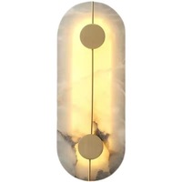 Applique murale LED moderne et contemporaine en marbre, luminaire créatif pour salon, chevet, chambre à coucher, hôtel, couloir