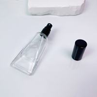 Flacon en verre imprimé à écran plat de 10 ml pour crème visage, dentifrice, mini-parfum, échantillon testeur, vaporisateur à pompe, diffuseur à bâtonnets, aluminium