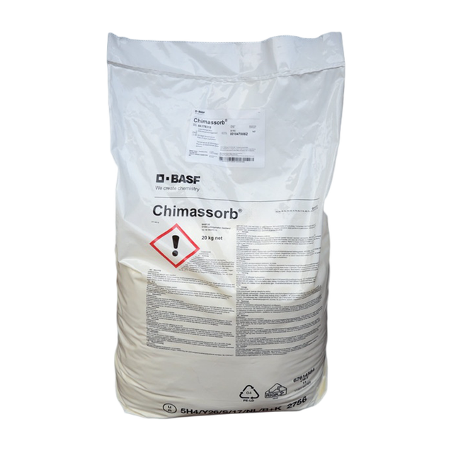 Imported From Germany  Chimassorb 944 High Molecular Weight Hindered Amine Light Stabilizer for Polyolefin Packaging