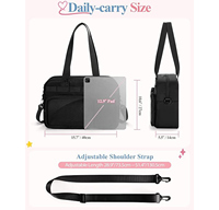 Sac à dos transparent Itabag avec fenêtre en PVC détachable, sac à bandoulière grande capacité A4 pour articles d'anime et cosplay