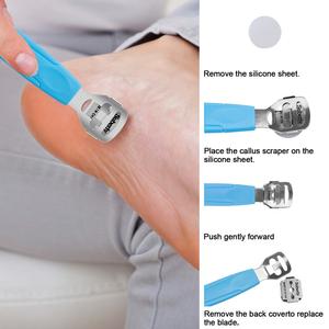 Juego de herramientas de pedicura 20 en 1, kit para el cuidado de los pies, raspador de pies de acero inoxidable, removedor de piel muerta, kit de pedicura - Product Image 3