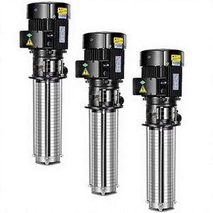 Pompe verticale multi-étages en acier inoxydable JSDK25-1-55-5.5 à immersion, sans auto-amorçage, idéale pour les tours, les rectifieuses et les centres d'usinage - Product Image 3