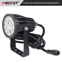 Lumière de paysage MiBoxer 6W LED RGBCCT IP66 avec télécommande sans fil 24G