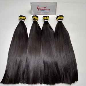 Cabello vietnamita a granel liso natural de alta calidad a todo color de 6-32 pulgadas listo para enviar-estilo de onda natural a precio al por mayor - Product Image 4