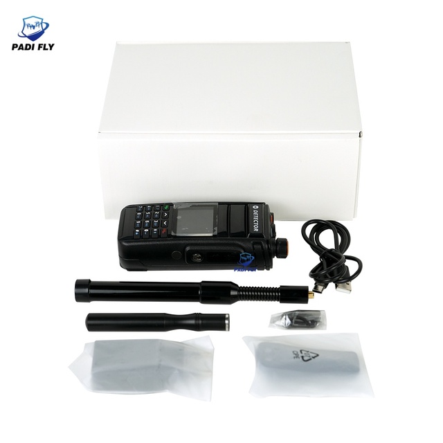 High Sensitivity 300MHz-6200MHz Handheld Drone Detection System with Remote Control 1km Range FPV Detector Anti UAV Security